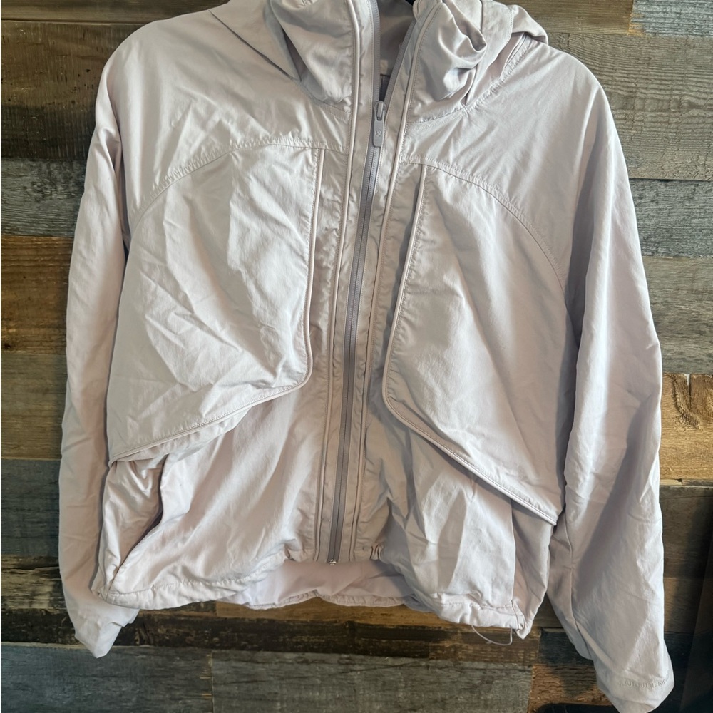 🧥 Lululemon Always Effortless Jacket – Size 10 - Dusty Pink